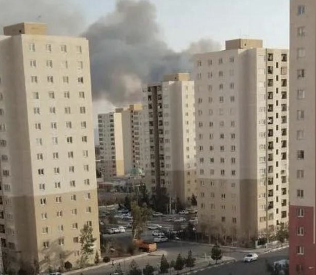 Explosions rock Iran