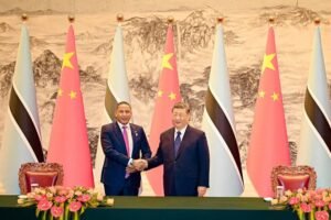 Presidents of the world’s 2nd strongest economy and the highest diamond-producing African nation discuss expanding cooperation